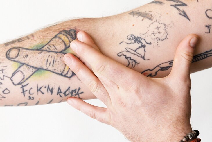 Нательные рисунки: татуировки тату-мастера Бэна Клишевского