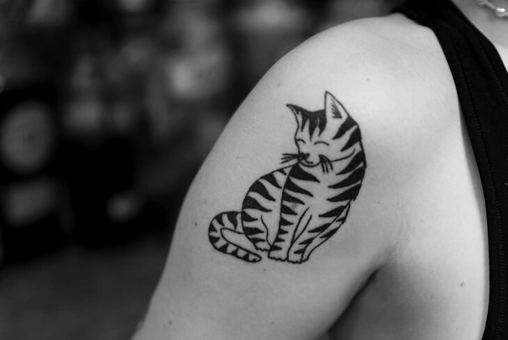 Нательные рисунки в Москве: татуировки бармена Александры Медынской