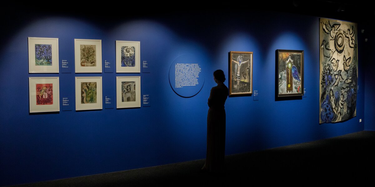 9 знаковых работ с выставки Марка Шагала в Истре