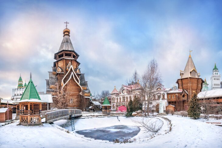 Самые романтичные места в Москве для прогулок зимой