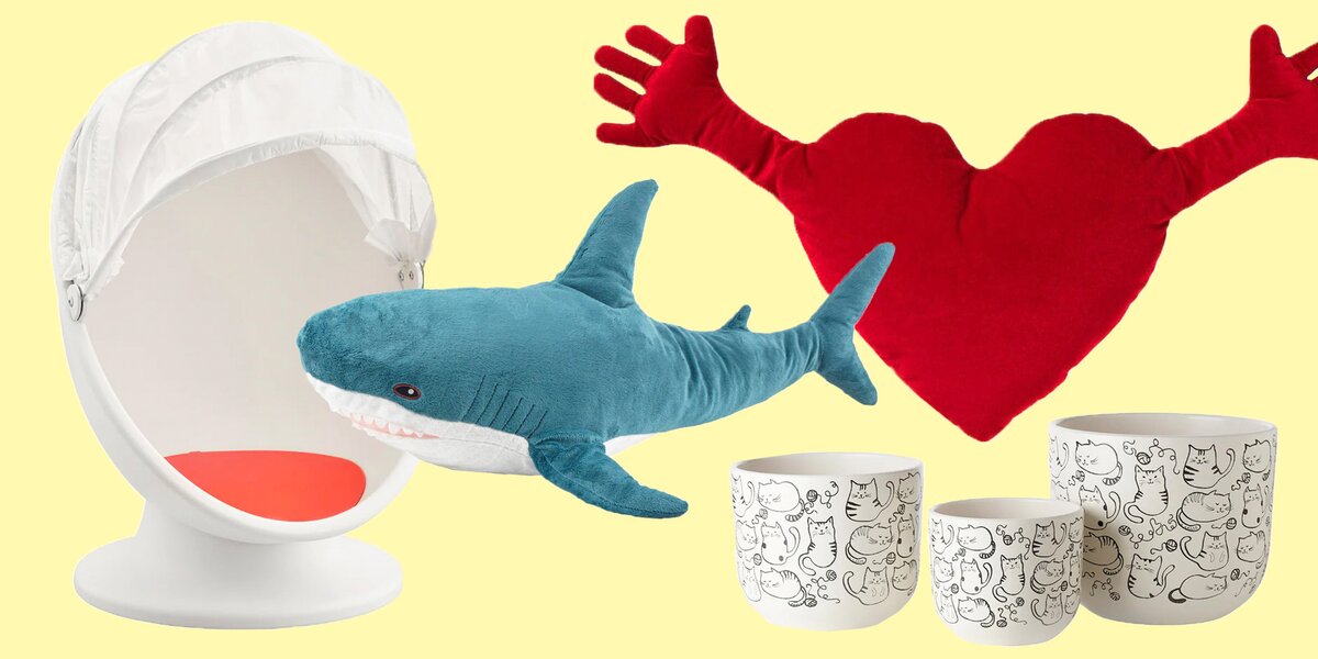 Акула, кашпо и фрикадельки: самые желанные товары с распродажи IKEA
