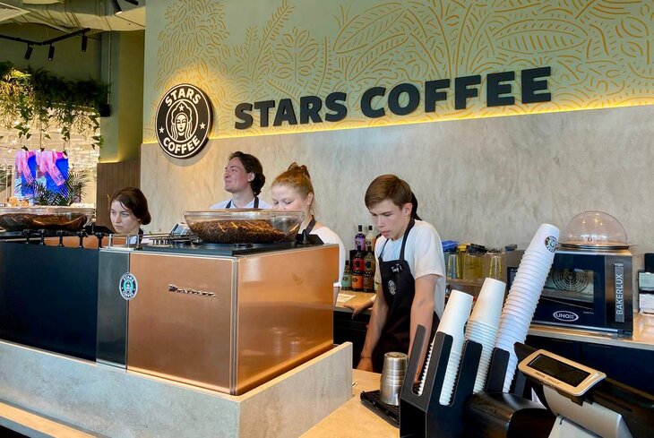 Stars Coffee: когда откроется, что будет в меню