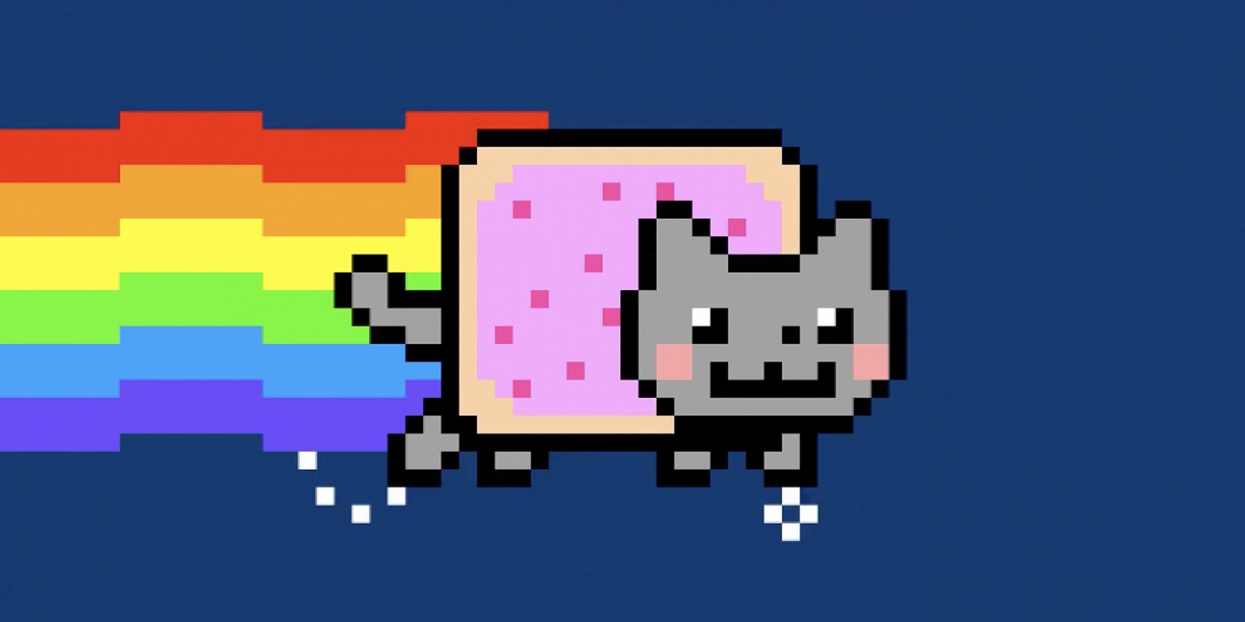 Гифку с радужным котом из игры Nyan Cat выставили на аукцион как предмет  криптоискусства – The City