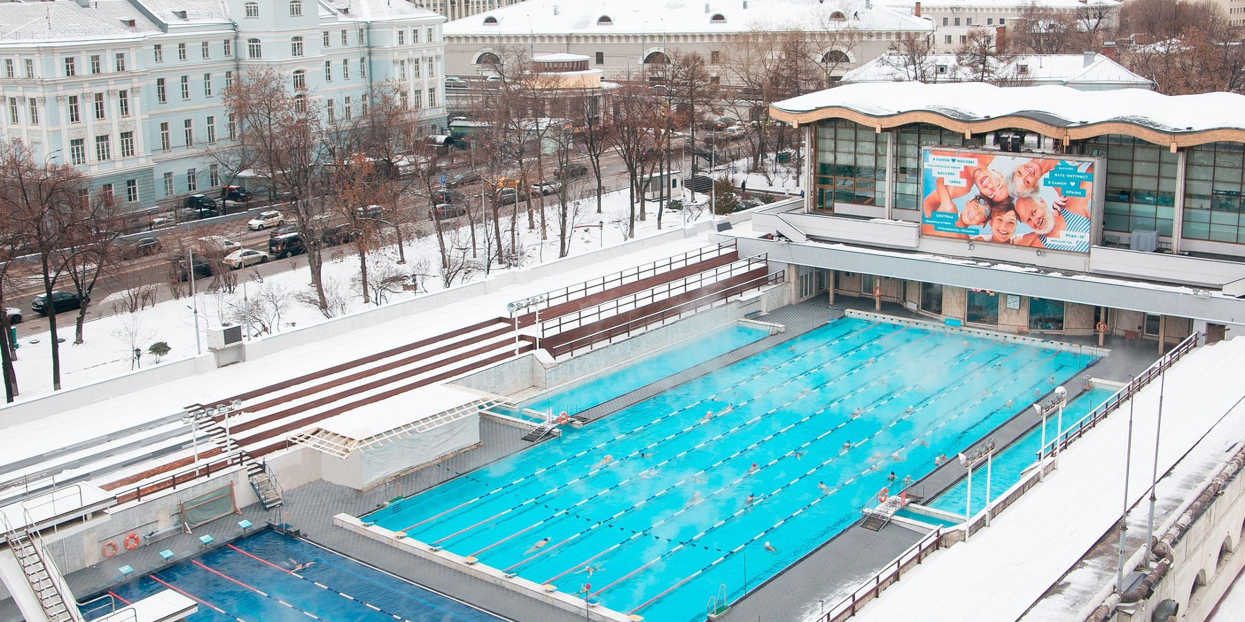 Открытые зимние бассейны в Москве: 4 лучших места – The City