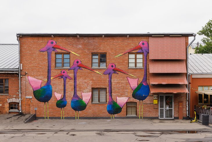 Что смотреть на биеннале уличного искусства АРТМОССФЕРА