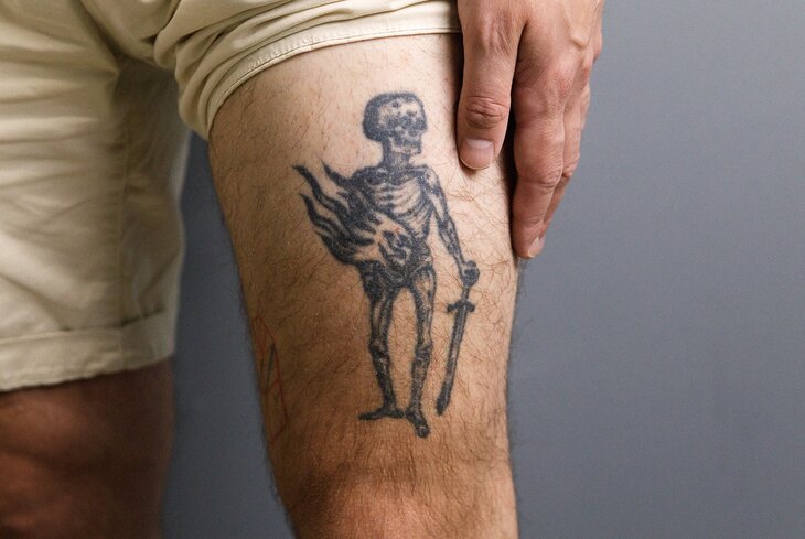 Нательные рисунки: татуировки художника Виталия Тюрлика