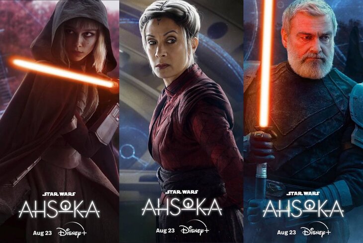 Lucasfilm показала персонажные постеры «Асоки» по вселенной «Звездных войн»