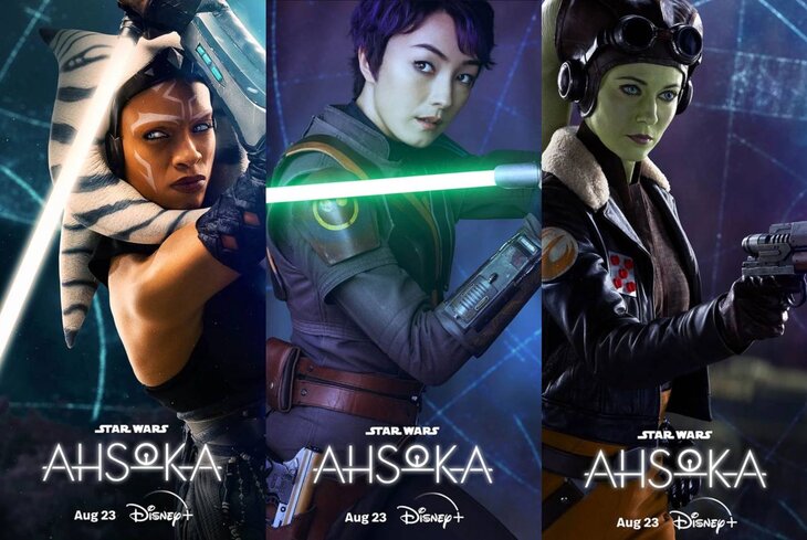 Lucasfilm показала персонажные постеры «Асоки» по вселенной «Звездных войн»