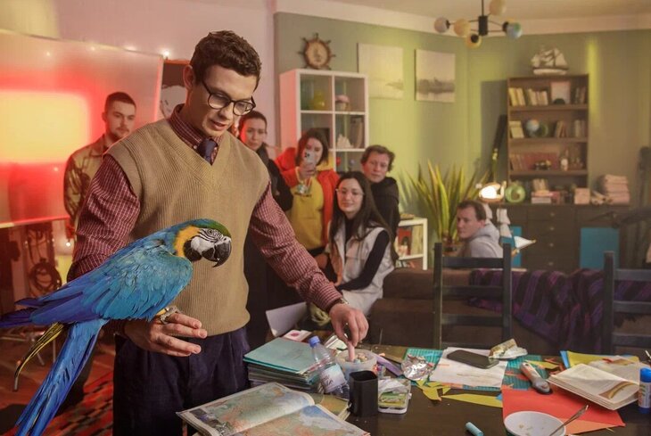 Начались съемки комедии «Возвращение попугая Кеши» с Никитой Кологривым