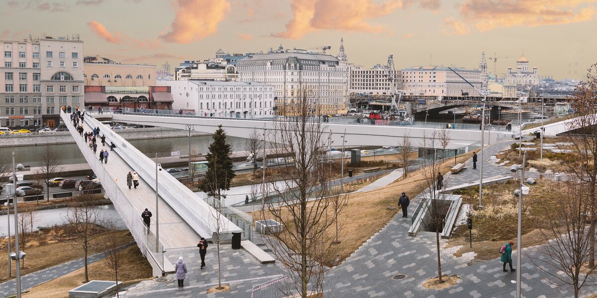 7 самых живописных мостов в Москве для первых весенних прогулок