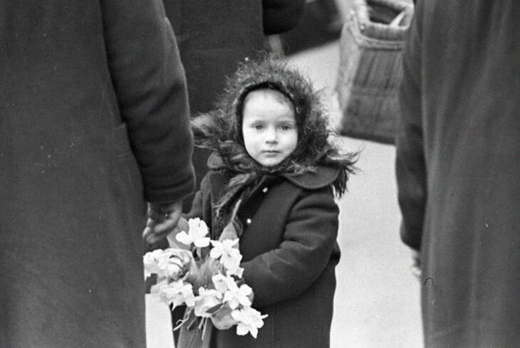 Весна в городе: посмотрите как ее встречали в Москве 60 лет назад