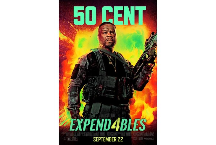 Рэпер 50 Cent раскритиковал свой постер фильма «Неудержимые 4»