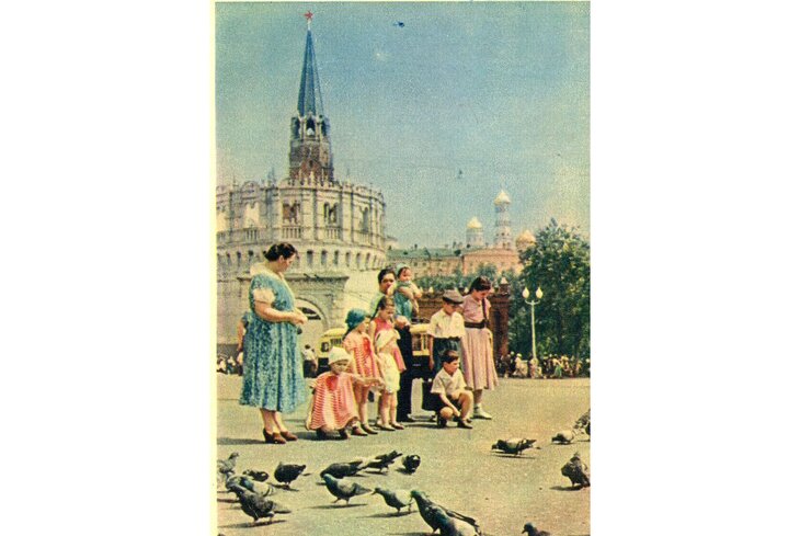 С днем рождения, Москва! Посмотрите архивные открытки