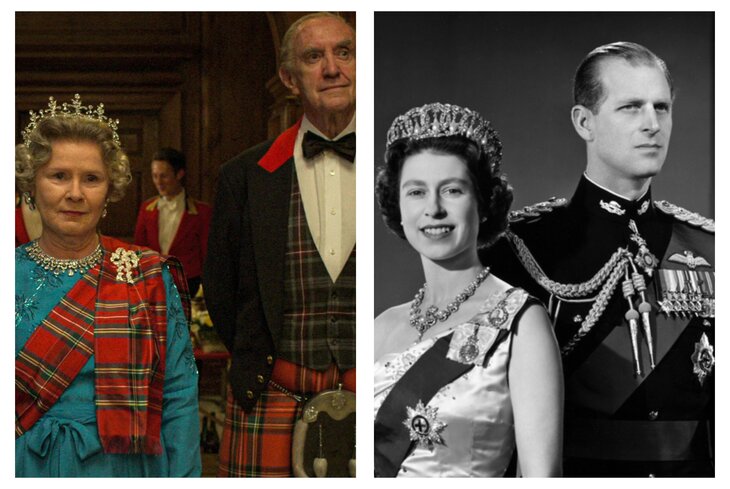Как выглядели герои «Короны» в жизни: сравнили снимки королевской семьи и кадры из сериала