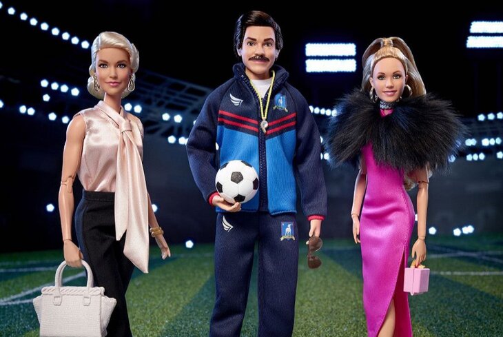 Mattel выпустила кукол по мотивам сериала «Тед Лассо»
