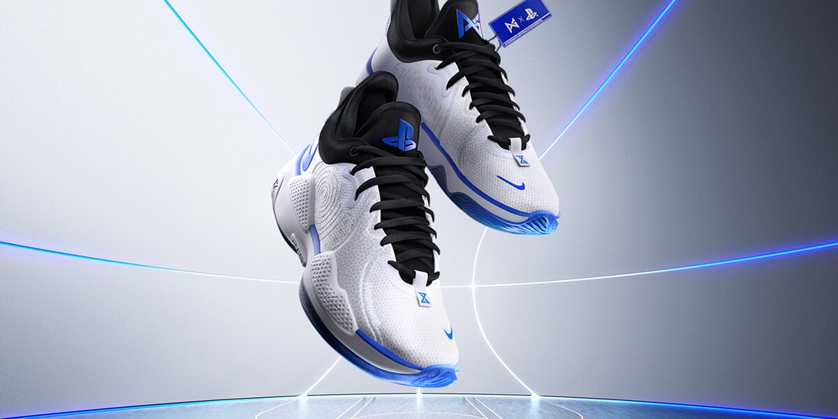 Nike выпустил коллекцию кроссовок, вдохновленную дизайном PlayStation 5
