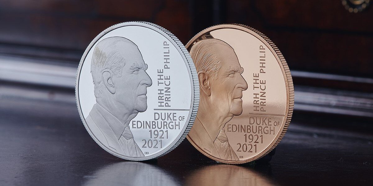 В Великобритании выпустили монету в память о принце Филиппе