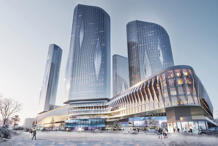 В Хорошево-Мневниках построят небоскребы от Zaha Hadid Architects