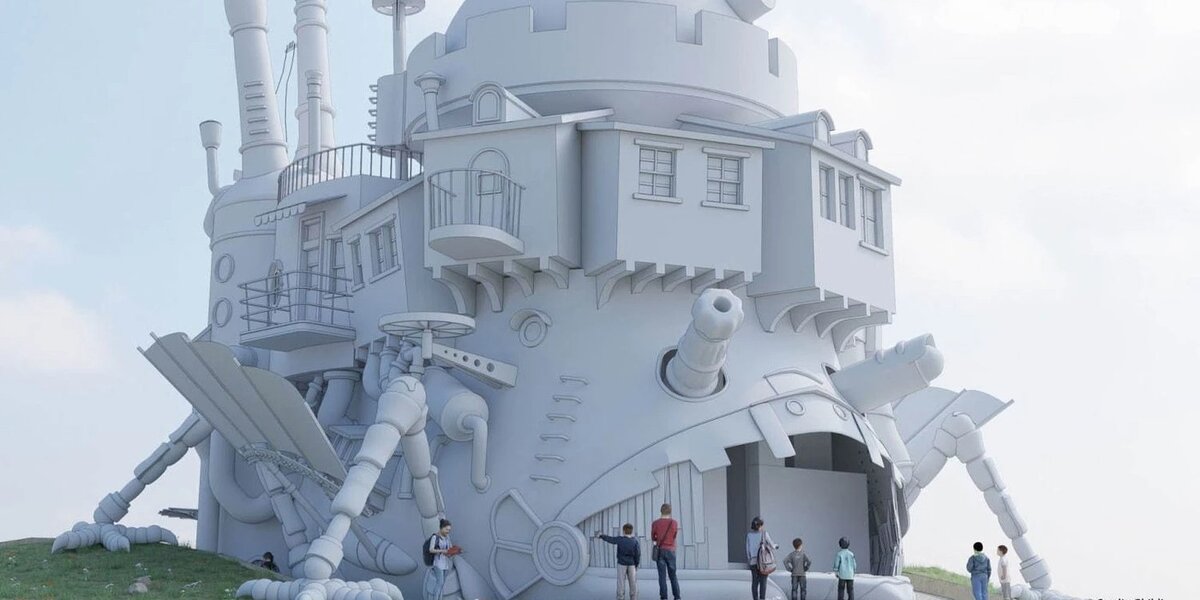 В Японии создадут тематический парк Ghibli. В нем появится реальная копия ходячего замка
