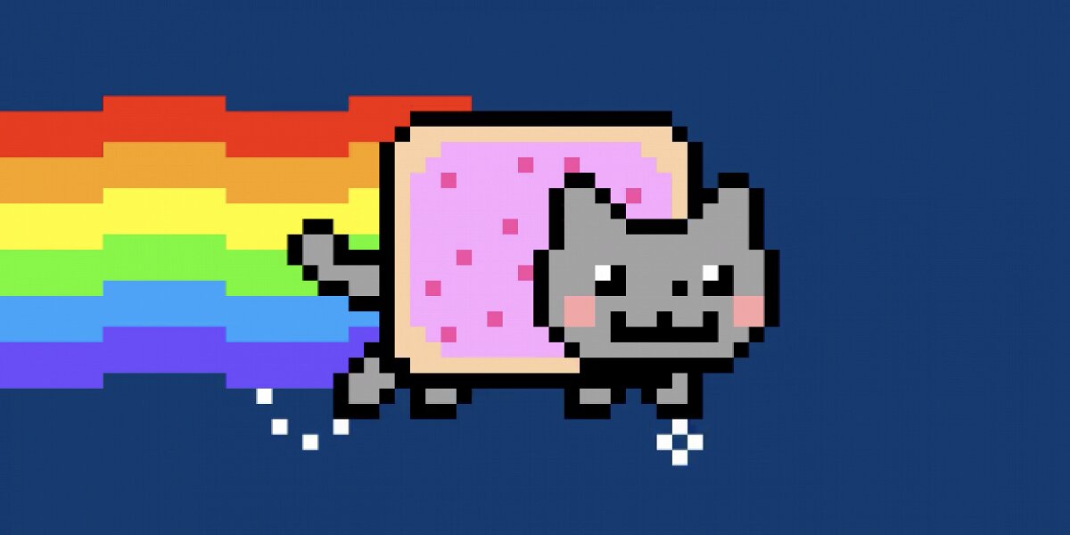 Гифку с радужным котом из игры Nyan Cat выставили на аукцион как предмет криптоискусства