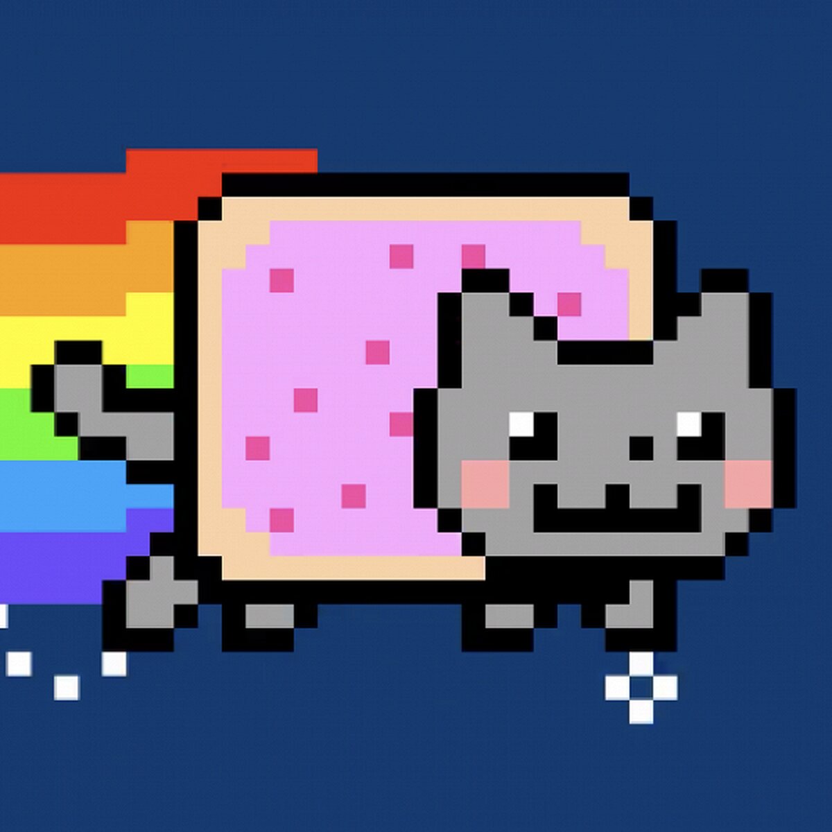 Гифку с радужным котом из игры Nyan Cat выставили на аукцион как предмет  криптоискусства – The City