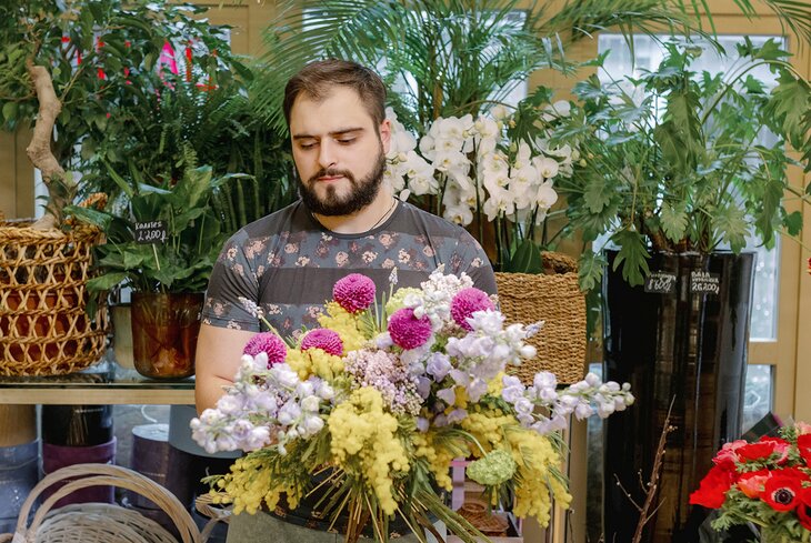 Мужчины и цветы: флористы — о деньгах и трендах