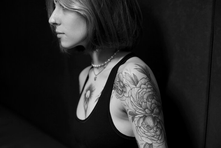 Нательные рисунки в Москве: татуировки бармена Александры Медынской