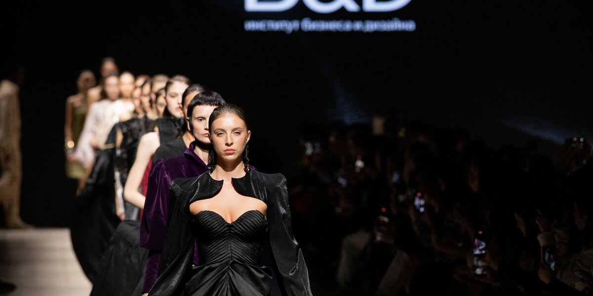 Студенты Института бизнеса и дизайна B&D представили новые коллекции на Неделе моды в Москве