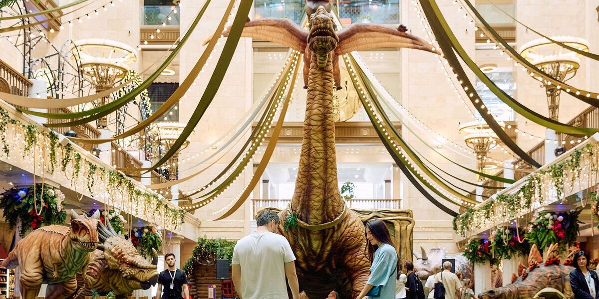 В ЦДМ на Лубянке пройдет фестиваль «Динозавры на каникулах»