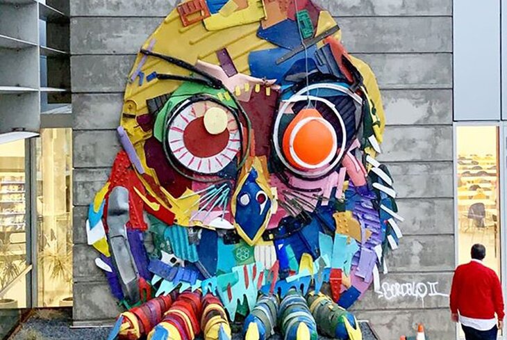 Переработанное искусство: 10 современных художников, которые творят из мусора