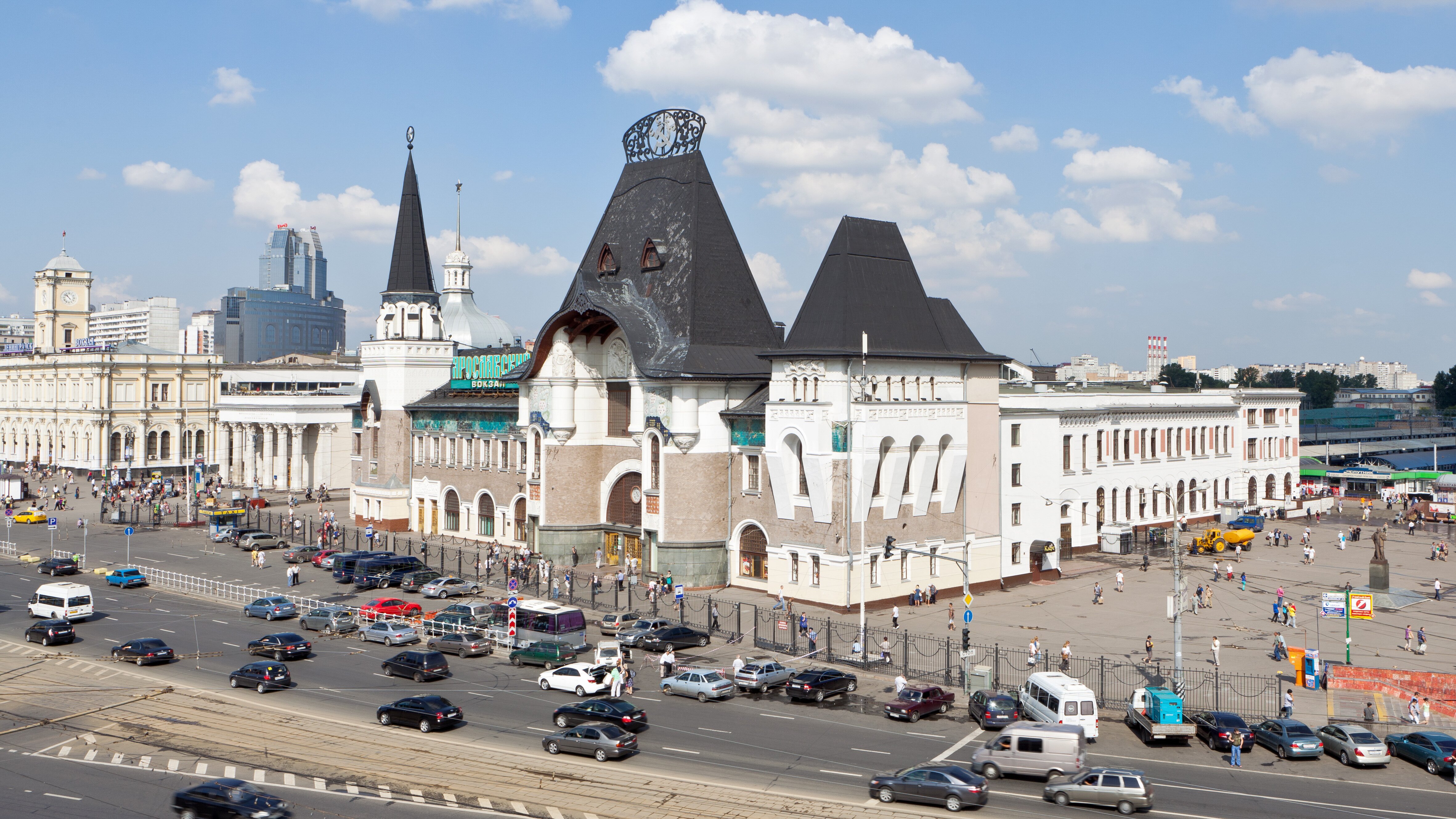 Ярославский вокзал исторические