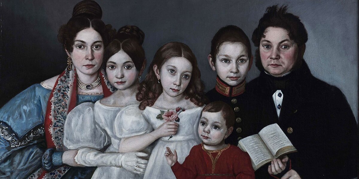 Семейные и детские портреты представит музей В.А. Тропинина на выставке «Память о счастье»