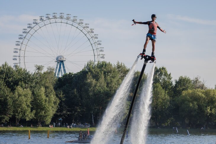 Экстремальные полеты над водой: фоторепортаж с «Гидрофлай феста»