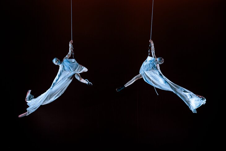 23 мая в Москве пройдет премьера мультимедийно-циркового шоу «Антигравитация»