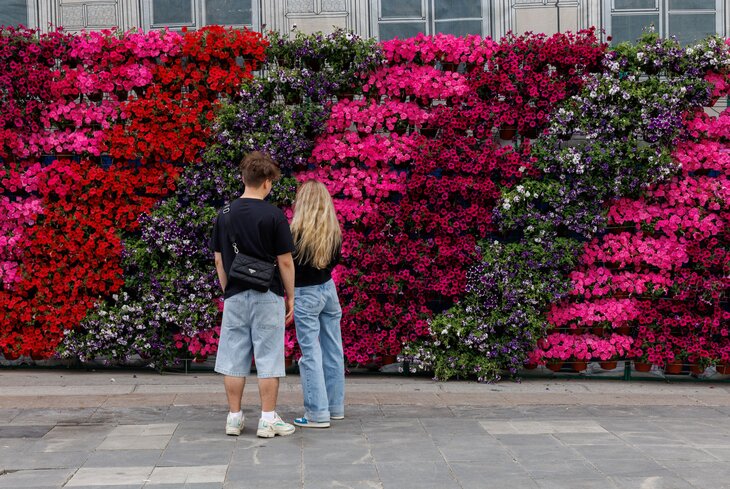Город в цветах! Фоторепортаж с фестиваля «Лето в Москве. Сады и цветы»