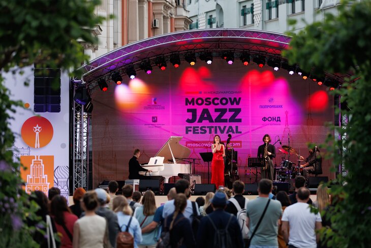 Игорь Бутман на фоне Кремля. Фоторепортаж с Moscow Jazz Festival
