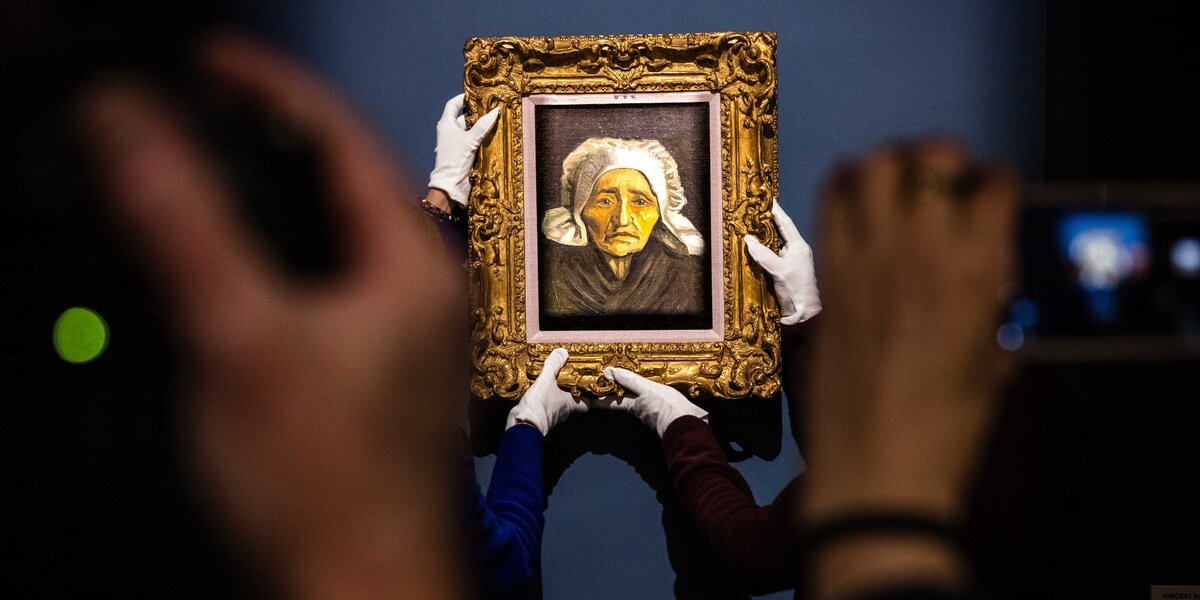 Полотно Ван Гога «Голова крестьянки в белом чепце» продали за 4,57 миллиона евро