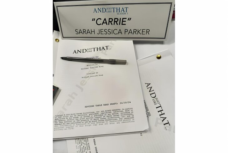 Сара Джессика Паркер начала работу над третьим сезоном «И просто так»