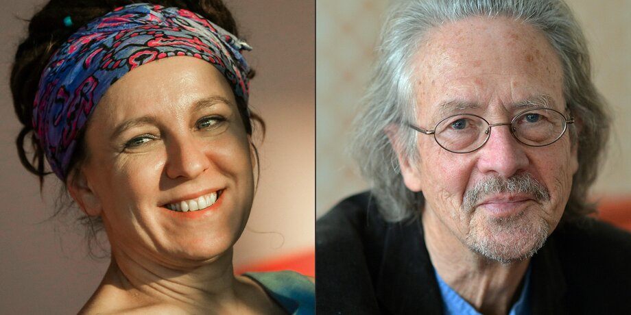Нобелевскую премию по литературе присудили Петеру Хандке и Ольге Токарчук