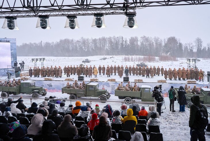 Премьера мультимедийного шоу «Соборная площадь» прошла в кинопарке «Москино»