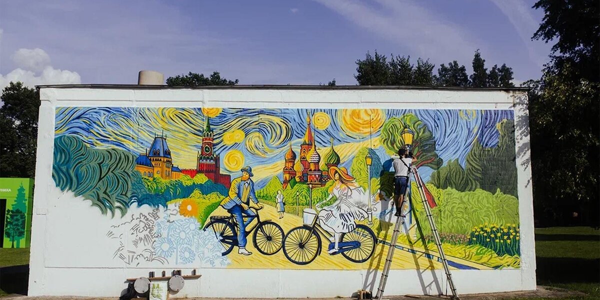 Водная богиня и Ван Гог: где можно увидеть топ-3 новых граффити молодых художников