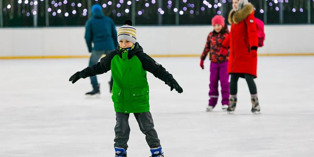 Расписание катков: в парке «Останкино» пройдут тренировки по катанию на коньках