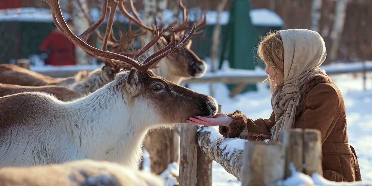 Экофермы Подмосковья: топ-5 мест, где можно кормить и гладить оленей
