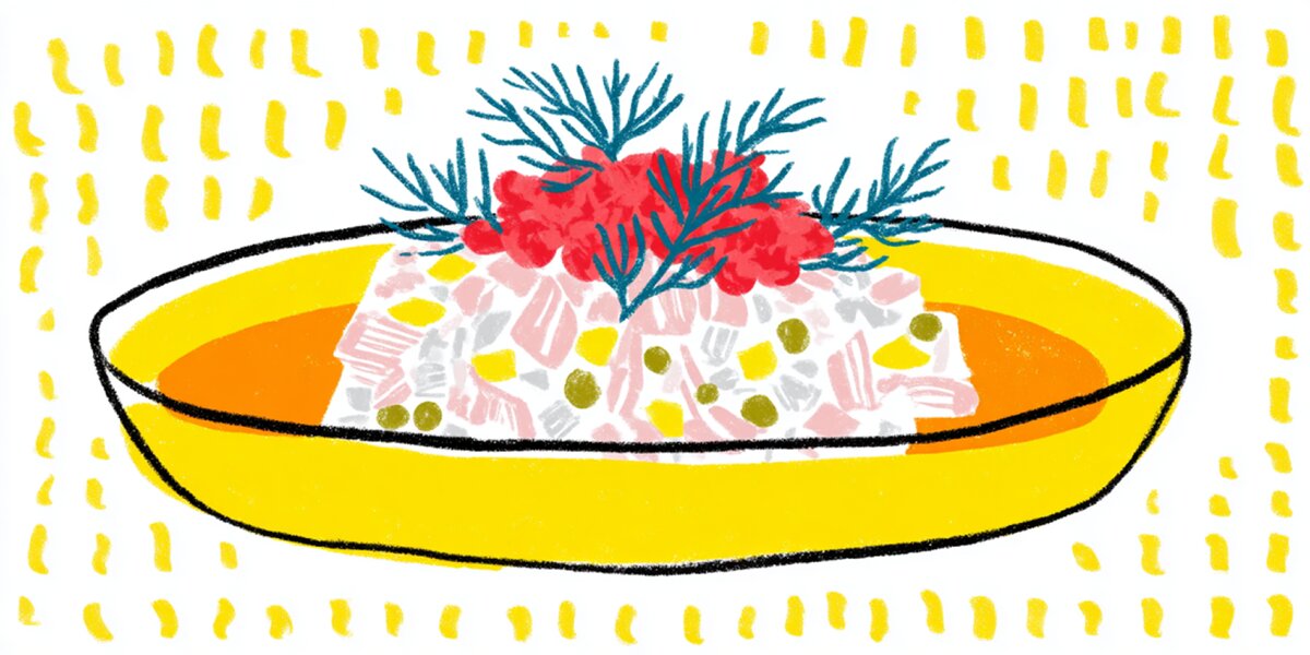 Тайны оливье: кто на самом деле придумал новогодний салат