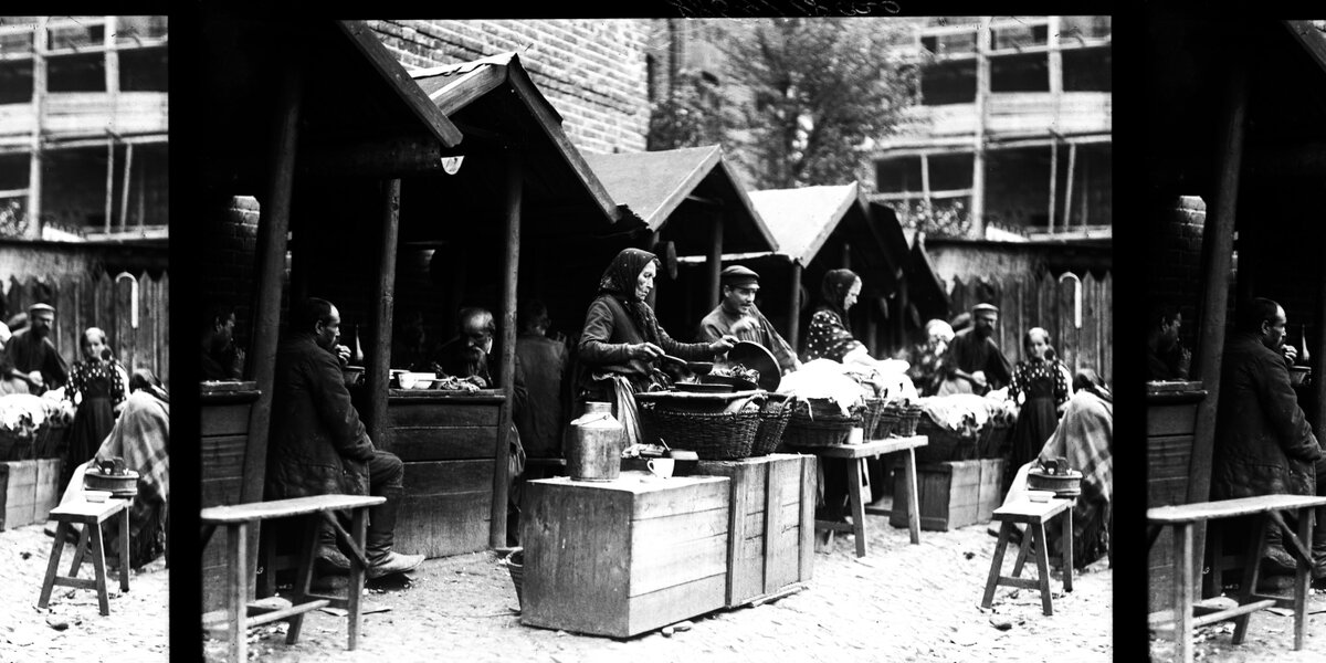 Конки, трамваи и дореволюционные фудкорты: что можно увидеть на новой фотовыставке в Музее Москвы