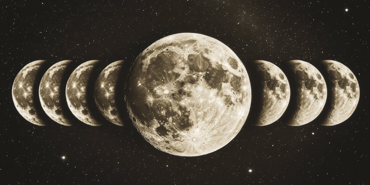 Лунный календарь 2026 год: благоприятные дни, фазы и циклы Луны на каждый месяц