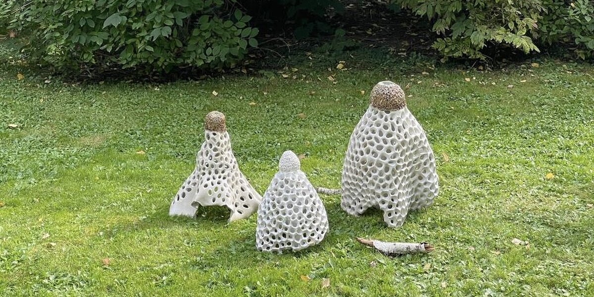 Новая выставка художественной керамики открылась в Ботаническом саду