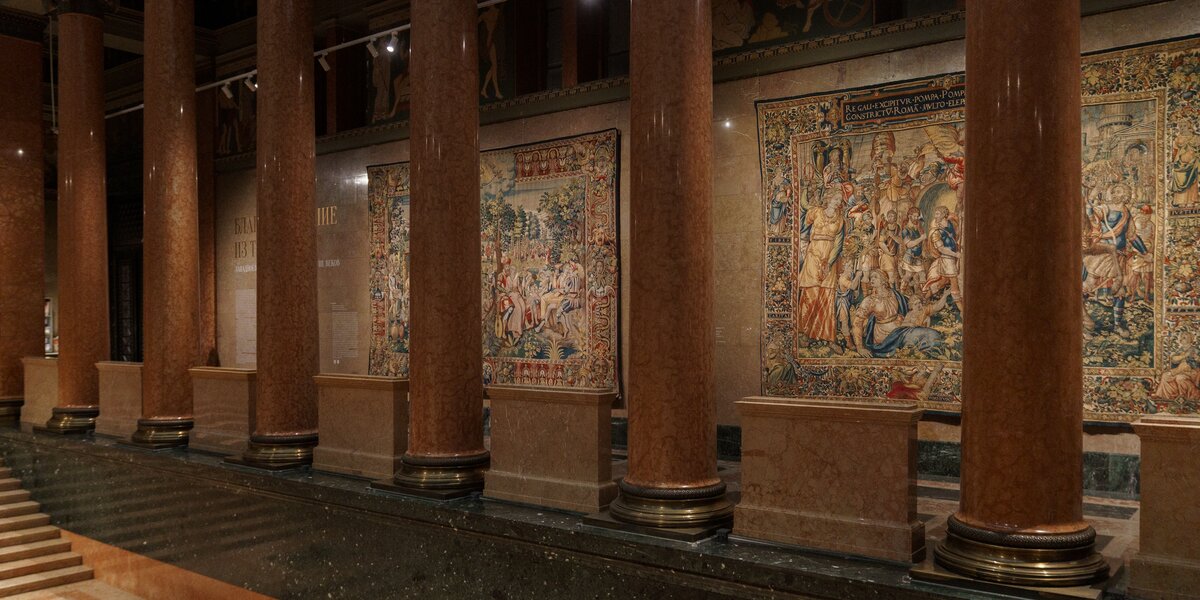 Новая выставка западноевропейских шпалер XVI–XVIII веков открылась в Пушкинском музее