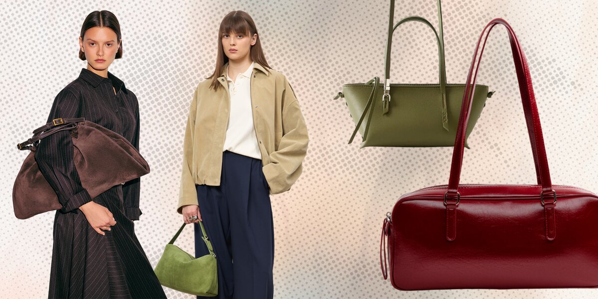 Сумки на осень: топ от российских брендов. Трендовая бургунди, огромные шоперы и замшевые хобо