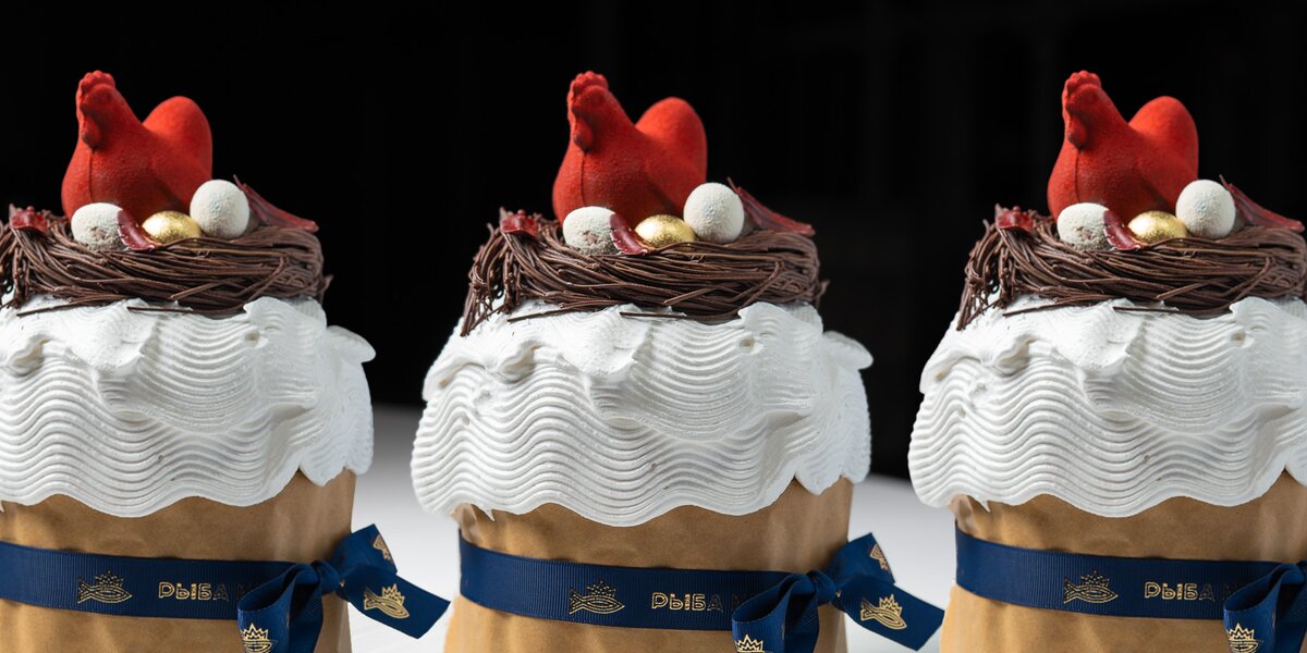 Куличи на Пасху: 20 вариантов из ресторанов Москвы — с петушками, матрешками и подсолнухами